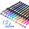 12 Colors Shimmer Outline Markers for Scrapbook, Markers Set for 10 12 Year Old Girls, Glitter Makers Teen Girl Trendy Stuff Kids Makers for Art and Crafts School Supplies Drawing Kits